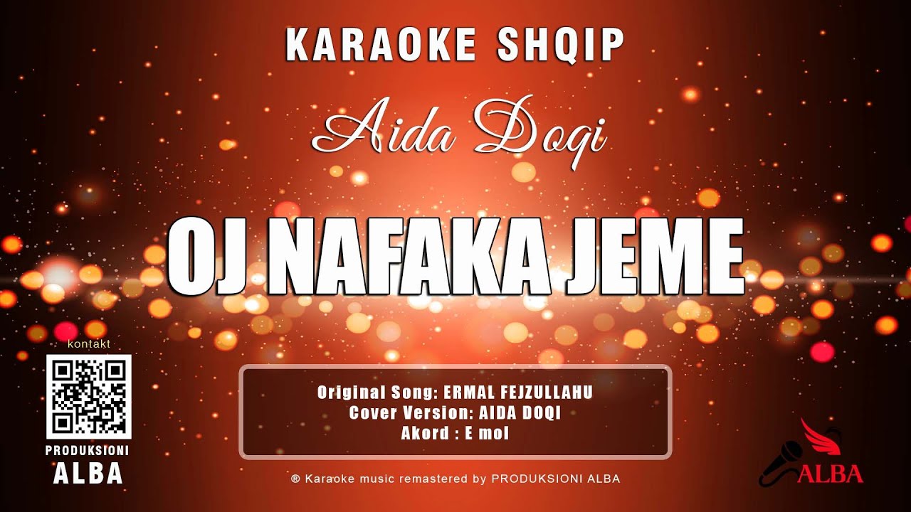 Karaoke Shqip OJ NAFAKA JEME (Cover)