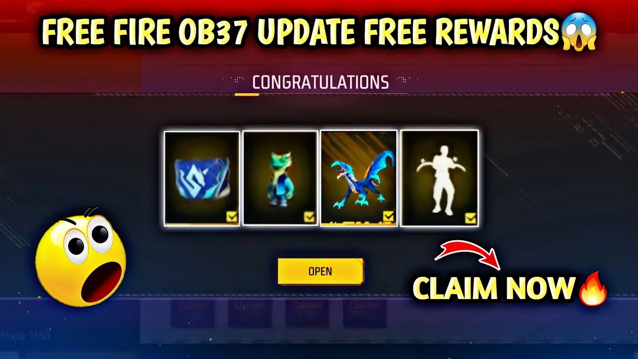 OB37 UPDATE FREE REWARDS FREE FIRE MALAYALAM | FREE REWARDS CLAIM NOW🔥 | OB37 UPDATE FREE FIRE