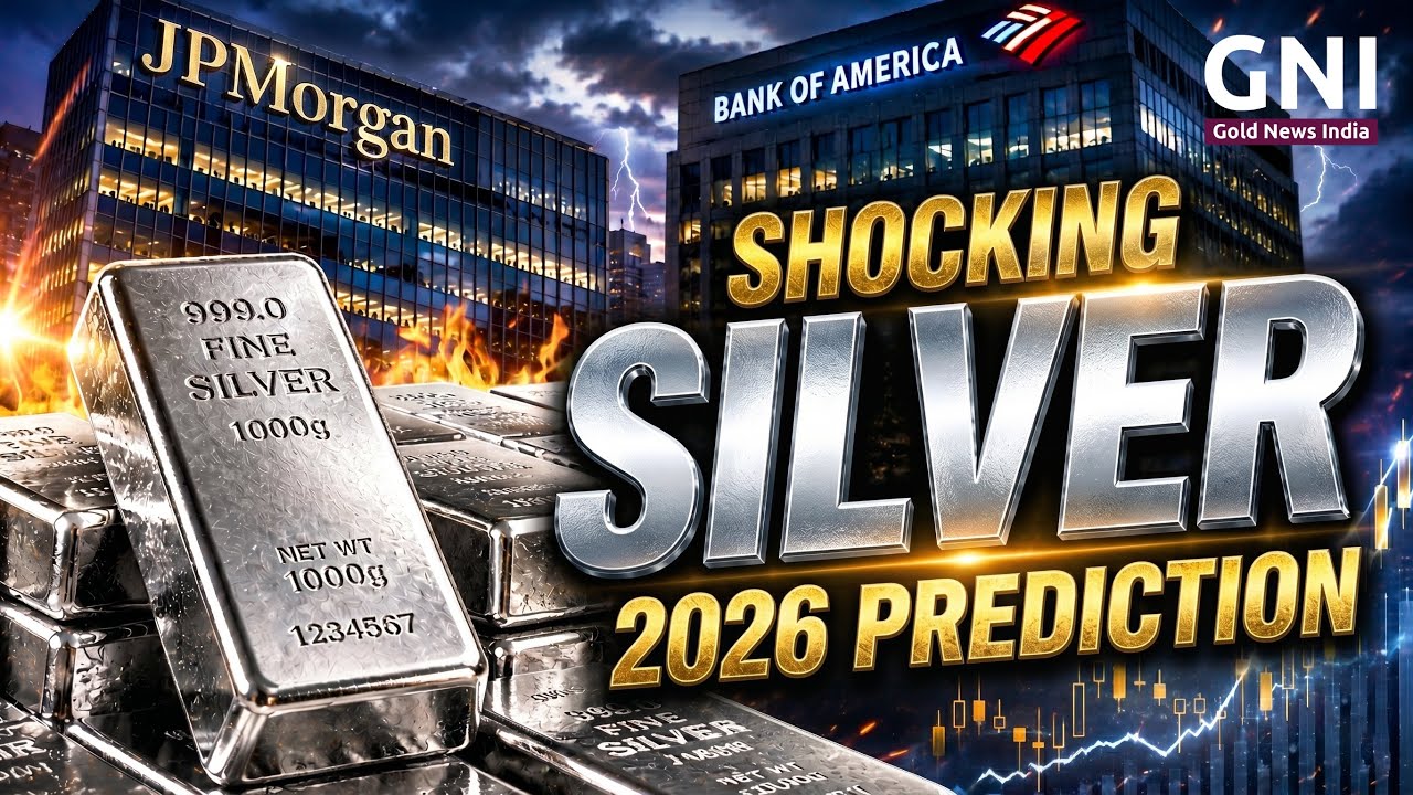 Silver Alert: JPMorgan to Bank of America Shocking Silver Prediction! Will It Reach ₹3.5 Lakh? 