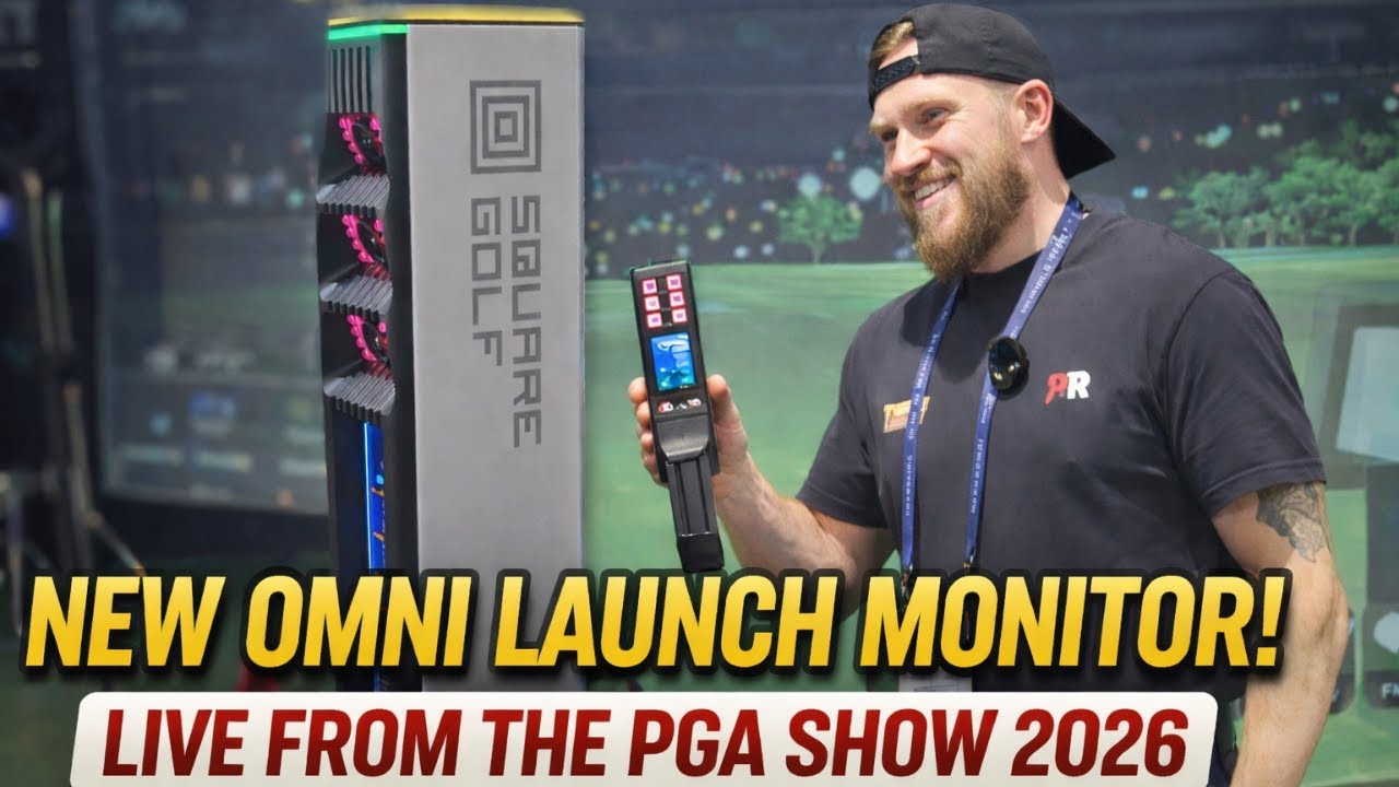 NEW Square Golf Omni Launch Monitor!