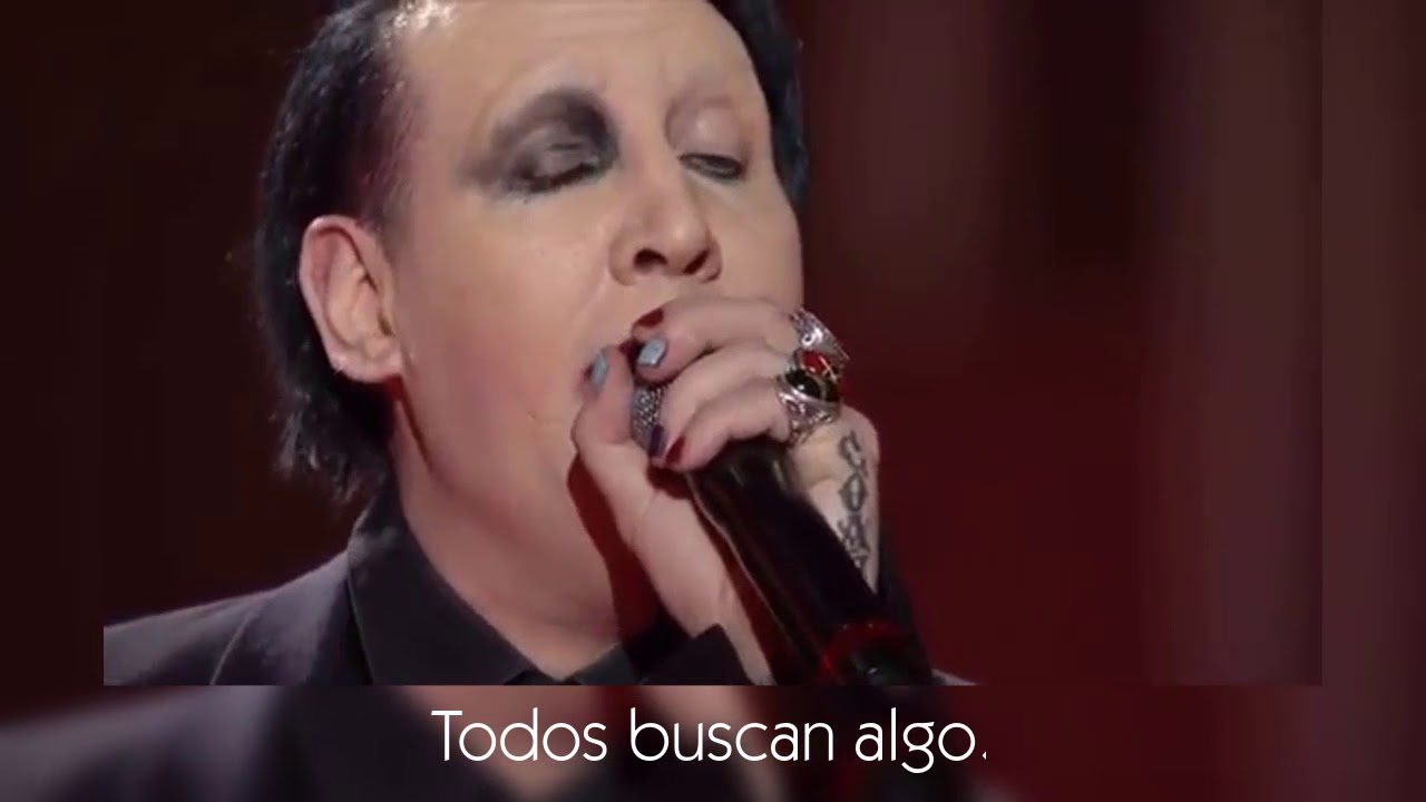 Marilyn Manson - Sweet Dreams - subtitulada en espa&ntilde;ol