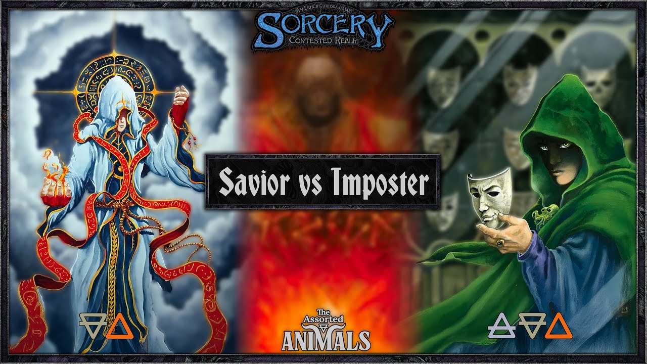 SAVIOR (🪨/🔥) vs IMPOSTER (💨/🪨/🔥), Sorcery: Contested Realm Gameplay