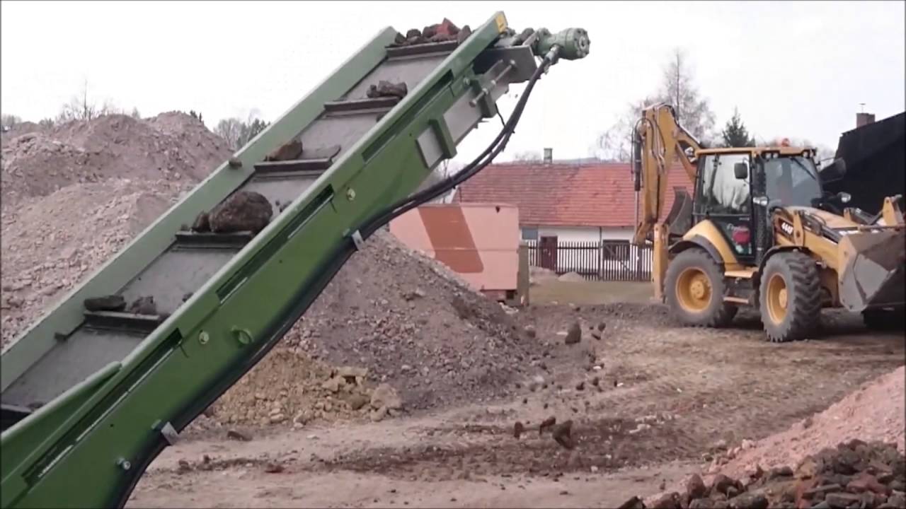 PEZZOLATO L 3000 - Vaglio rotativo / Drum screener for compost driven by 51Hp LOMBARDINI engine
