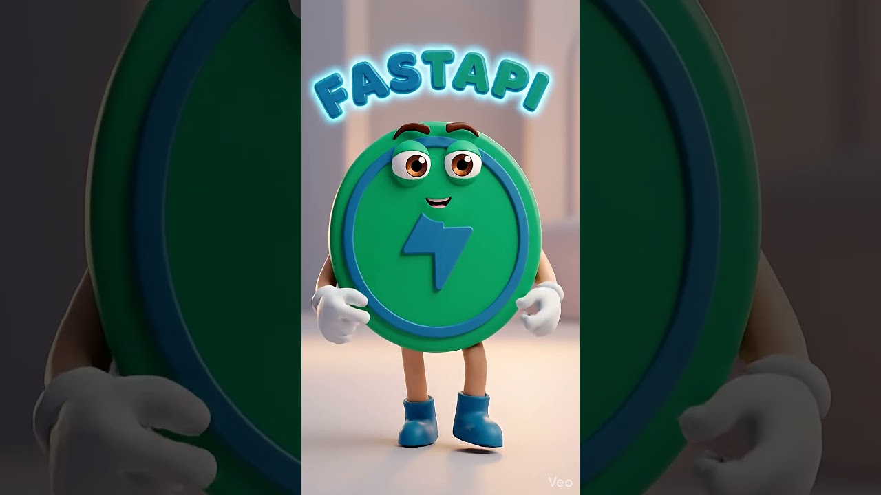 Build your first API in 60 Seconds with FastAPI 🐋#shorts #coding #programming