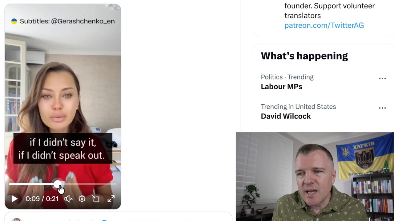 Russian Influencers Speak Out Against Putin