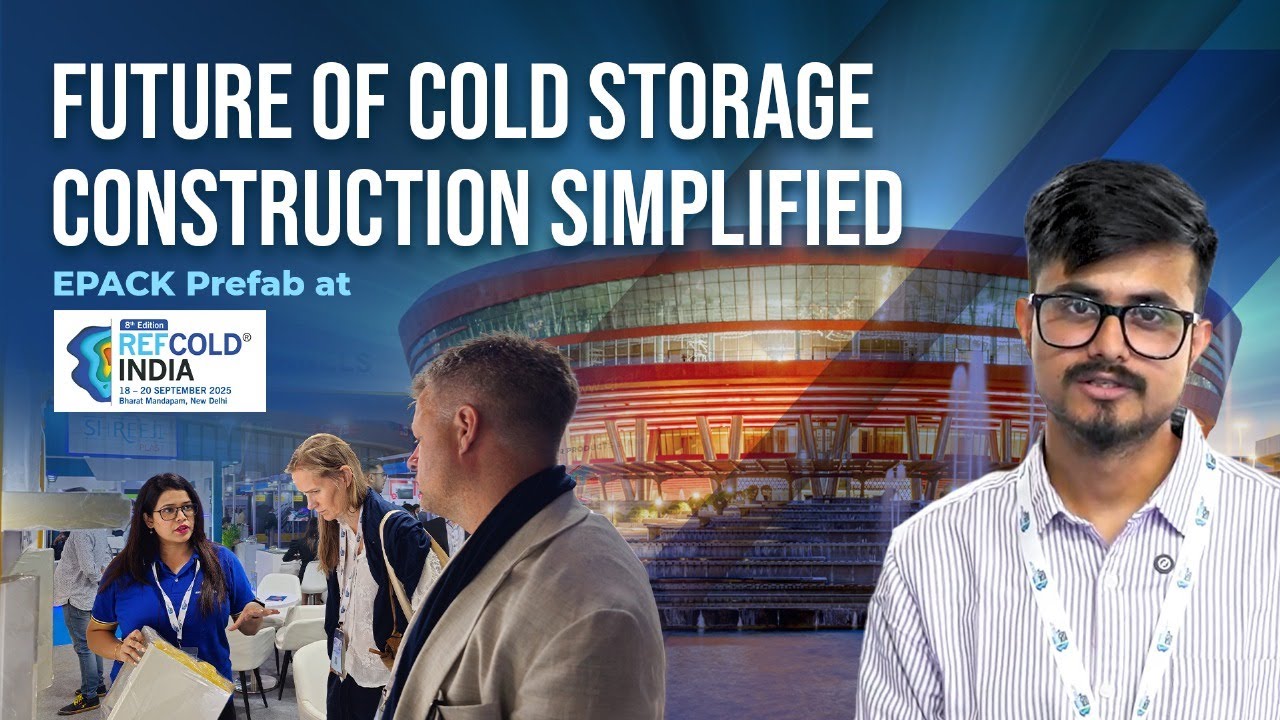 Building the Future of Cold Chain Infrastructure | EPACK Prefab at REFCOLD 2025