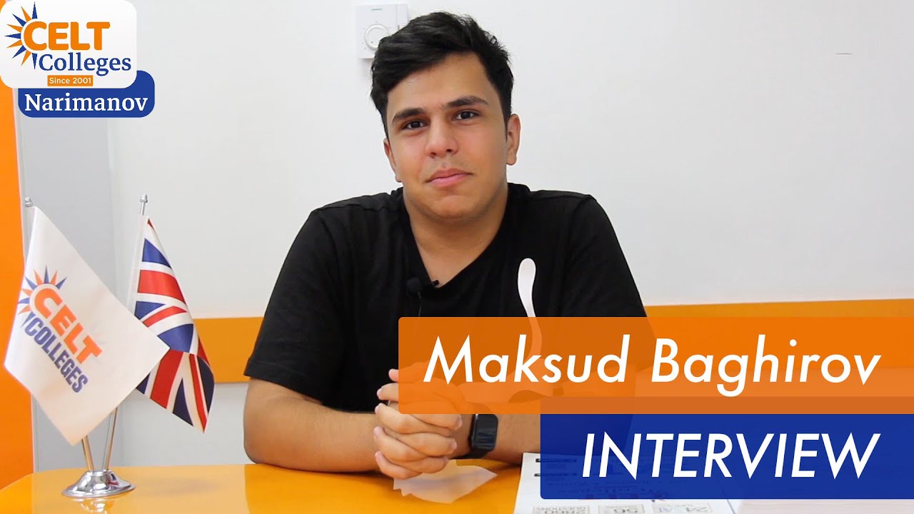Interview about Maksud's education