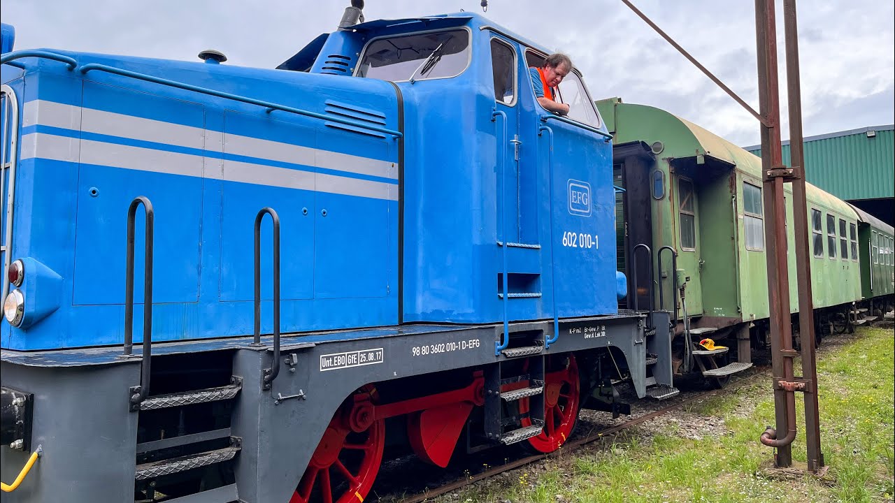 Eisenbahnfreunde Grenzland schenken alten Zügen und Waggons ein zweites Leben