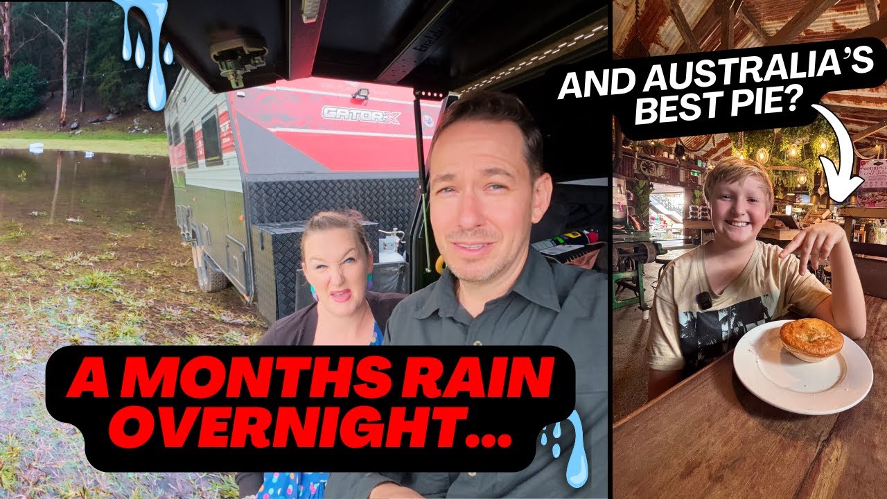 Soaked in Glenworth Valley | And is THIS really Australia's Best Pie? AUS LAP E36