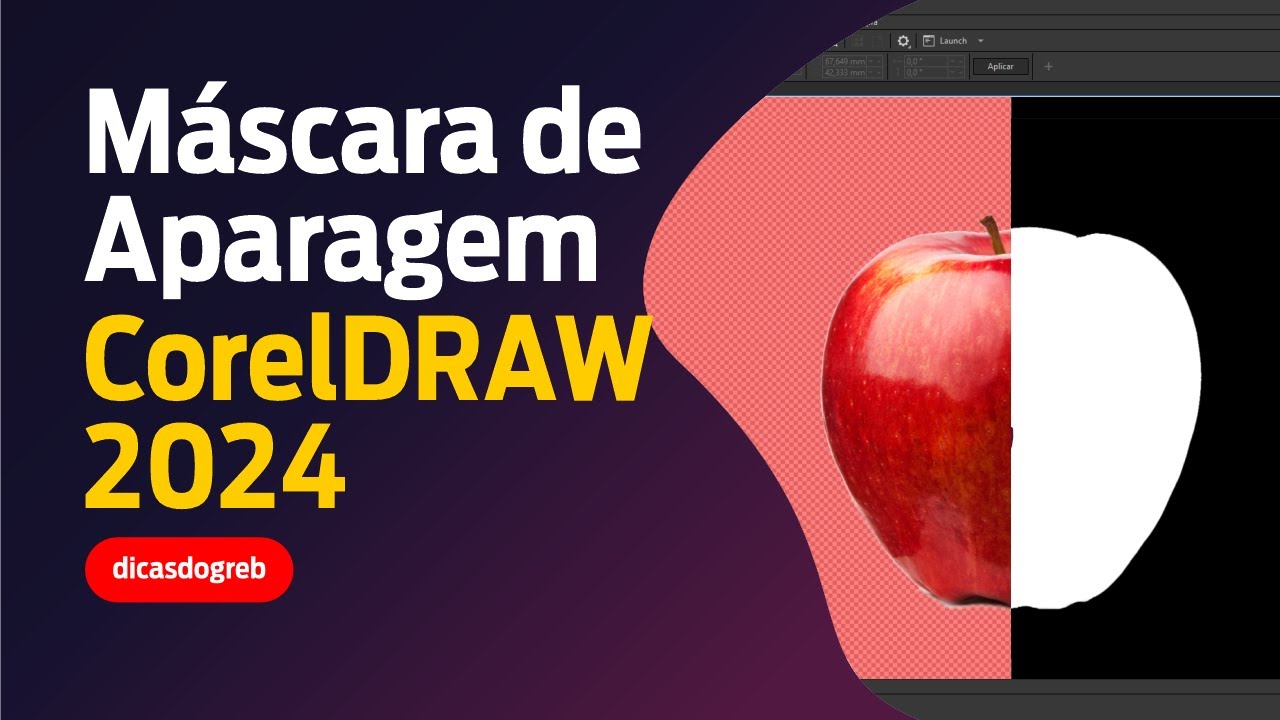 CorelDRAW 2024 - Máscara de Aparagem no Corel PHOTO-PAINT