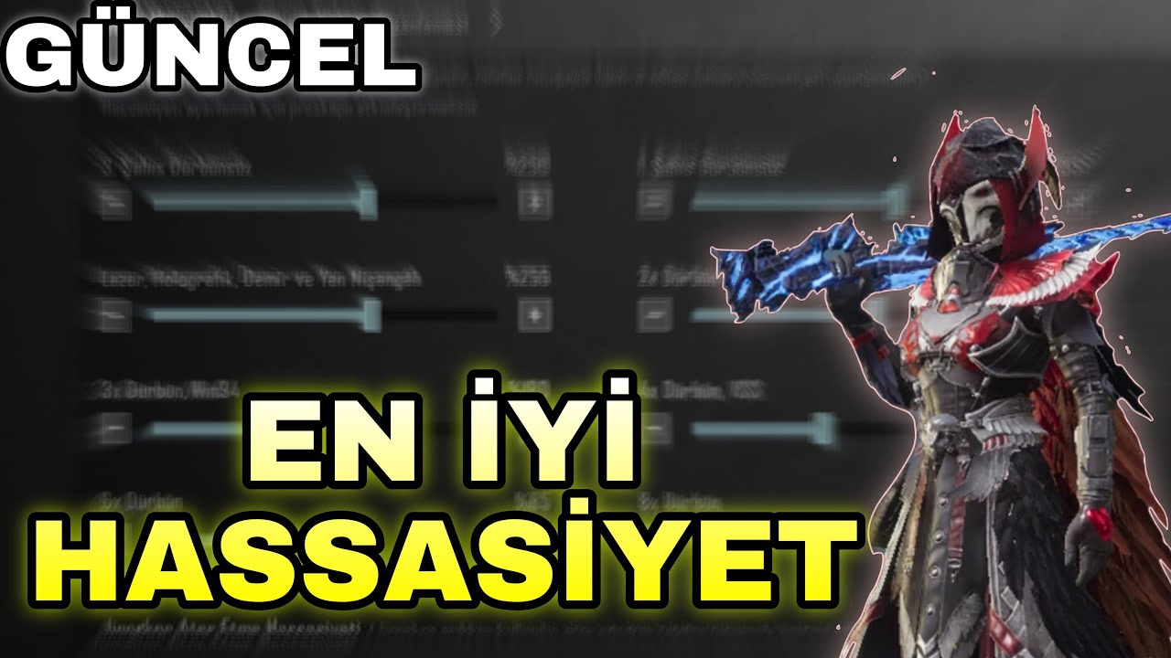 PUBG MOBİLE EN İYİ HASSASİYET AYARLARI GÜNCEL
