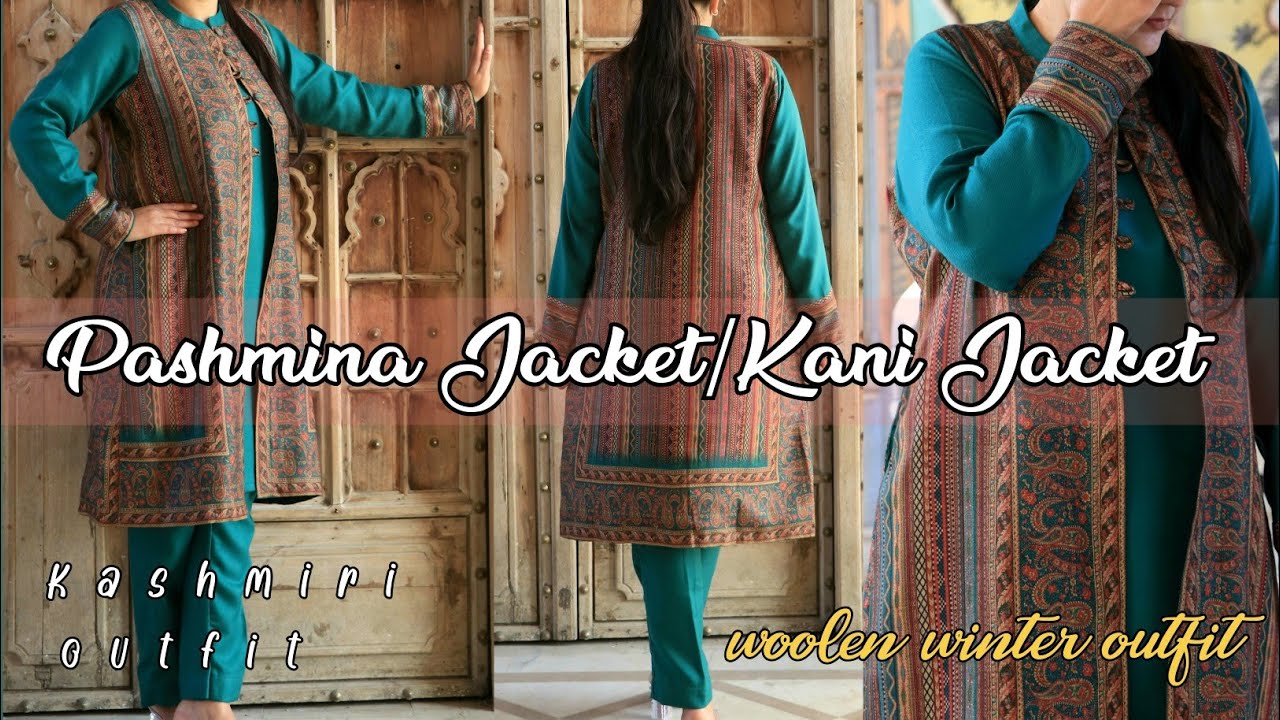 Trending Pashmina Jacket 🔥 Kashmiri Coat 🔥 Kani Jacket Cutting and Stitching || Winter Woolen Suit