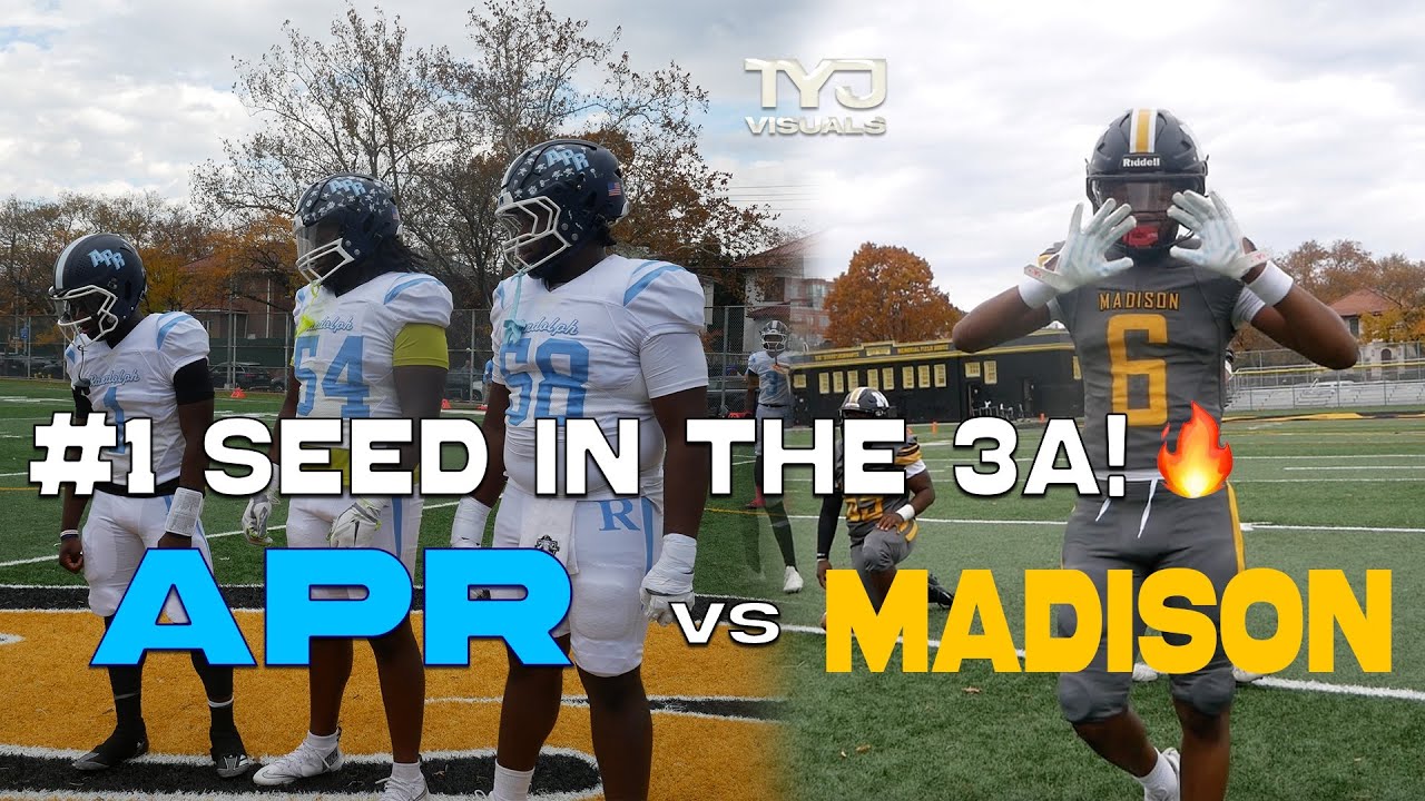 THE #1 SEED IN THE 3A! 🔥| APR (A. Philip Randolph) Vs Madison (11/9/25) |PSAL NYC FOOTBALL!|