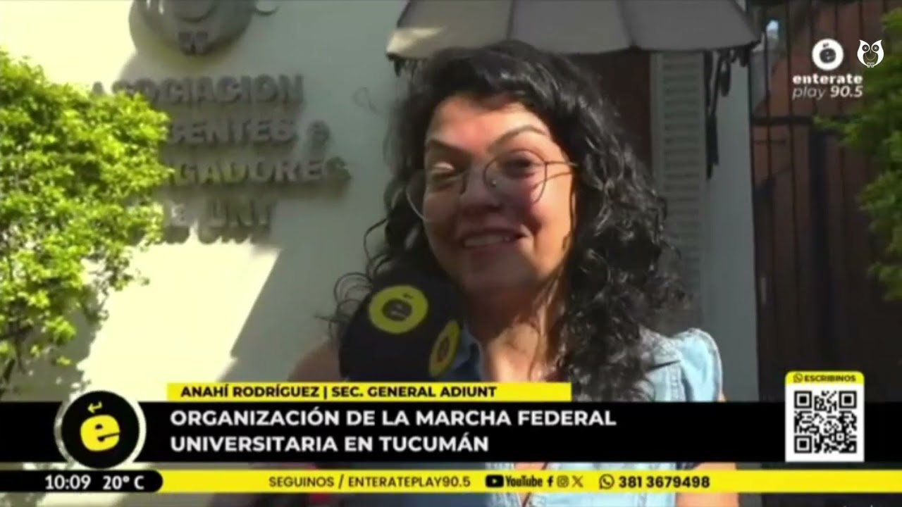 Anahí Rodríguez: “La discusión universitaria tiene que resolverse ahora, no en 2026