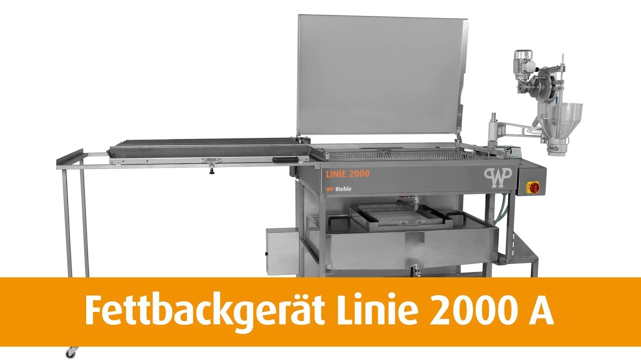 WP Riehle - Fettbackger&auml;t Linie 2000A