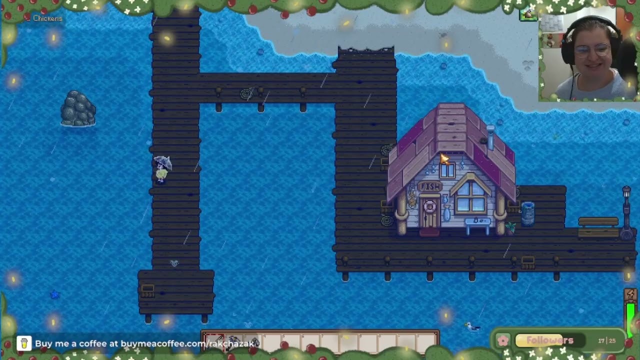 VOD Stardew Valley Part 6: Chickens Acquired🐔, Do I Have Enough Summer Quality Crops?🌱#stardewvalley