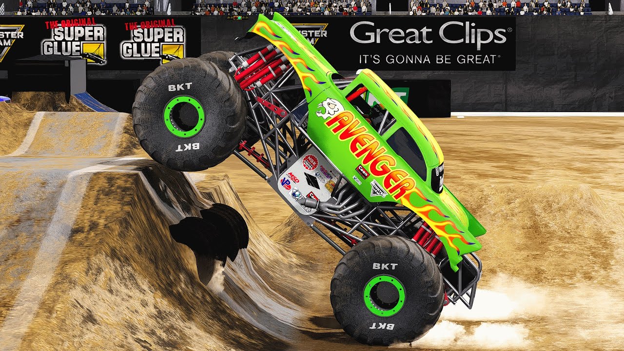 Insane Backflips and Frontflips #3  I  BeamNG.Drive Monster Jam