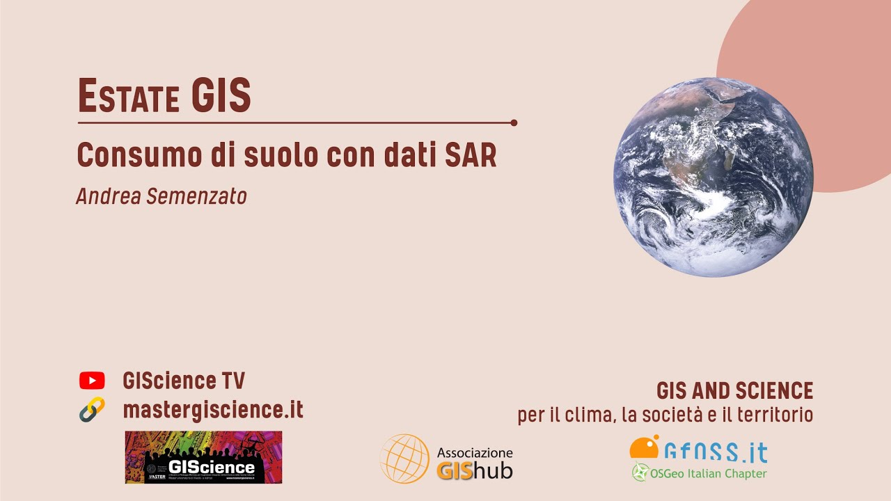 Consumo di suolo con dati SAR