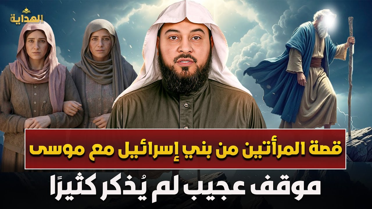قصة موسى وامرأتين من بني إسرائيل… موقف يهز القلوب | الشيخ محمد العريفي