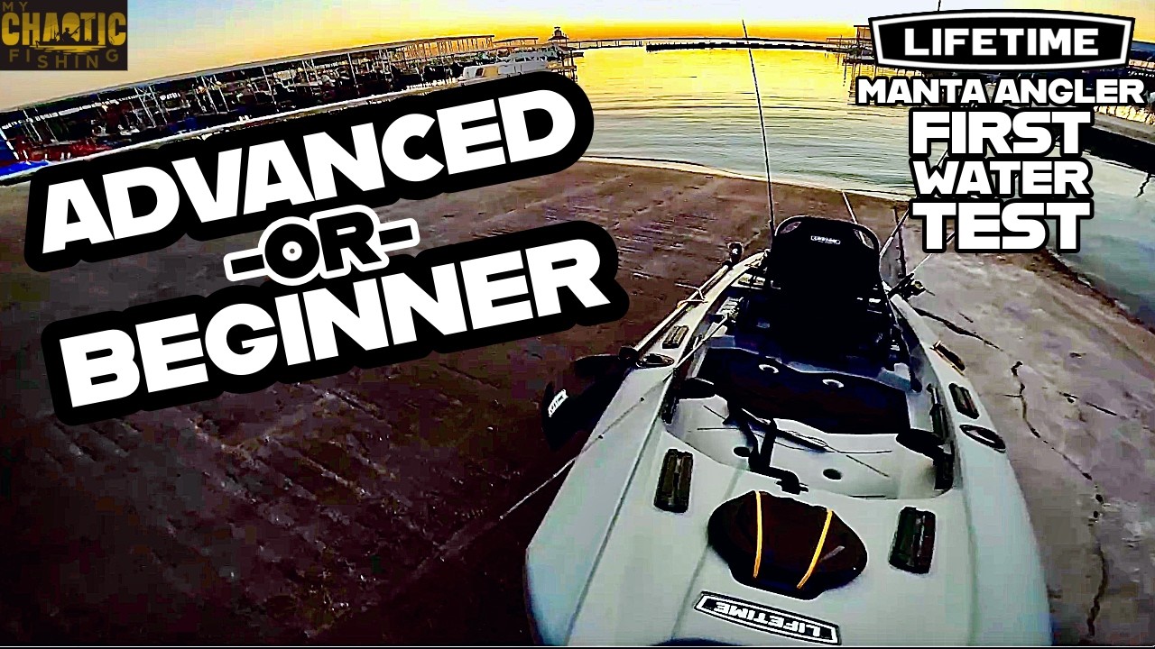 On the water test - Lifetime Manta Angler 100