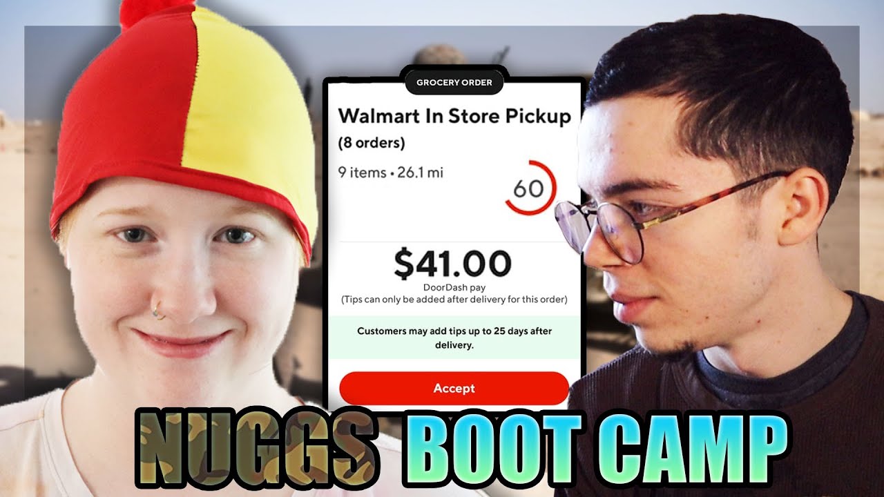 Can Kayla Survive DoorDash Boot Camp? ($200)