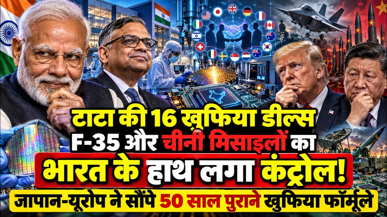 TATA ने क्या 16 खुफिया डील कर डाली, अमेरिकी एफ-35 और चीनी मिसाइलों का कंट्रोल रूम भारत के हाथ!