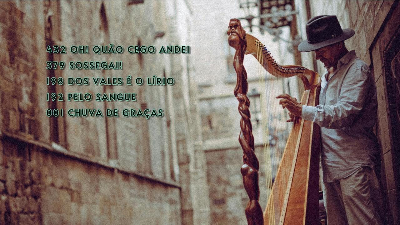 SELEÇÃO DOS MELHORES HINOS DA HARPA CRISTÃ EM UMA NOVA MELODIA