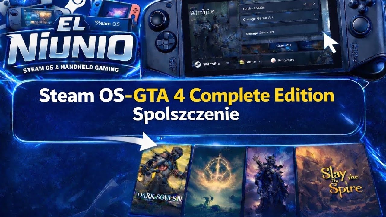 Steam OS-spolszczenie do gry GTA 4 Edycja Kompletna / Lenovo Legion Go S Steam OS 