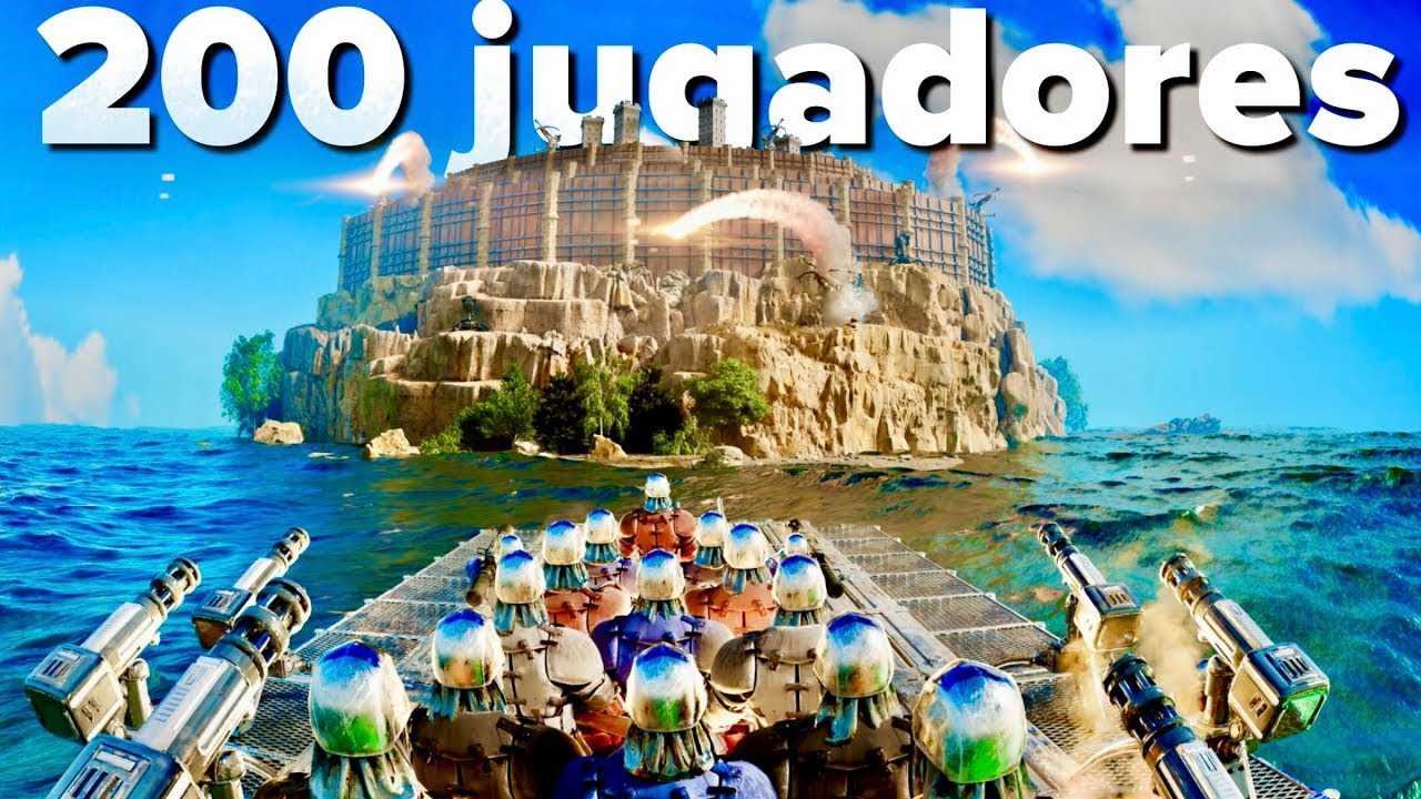200 jugadores simulan una civilización en ARK