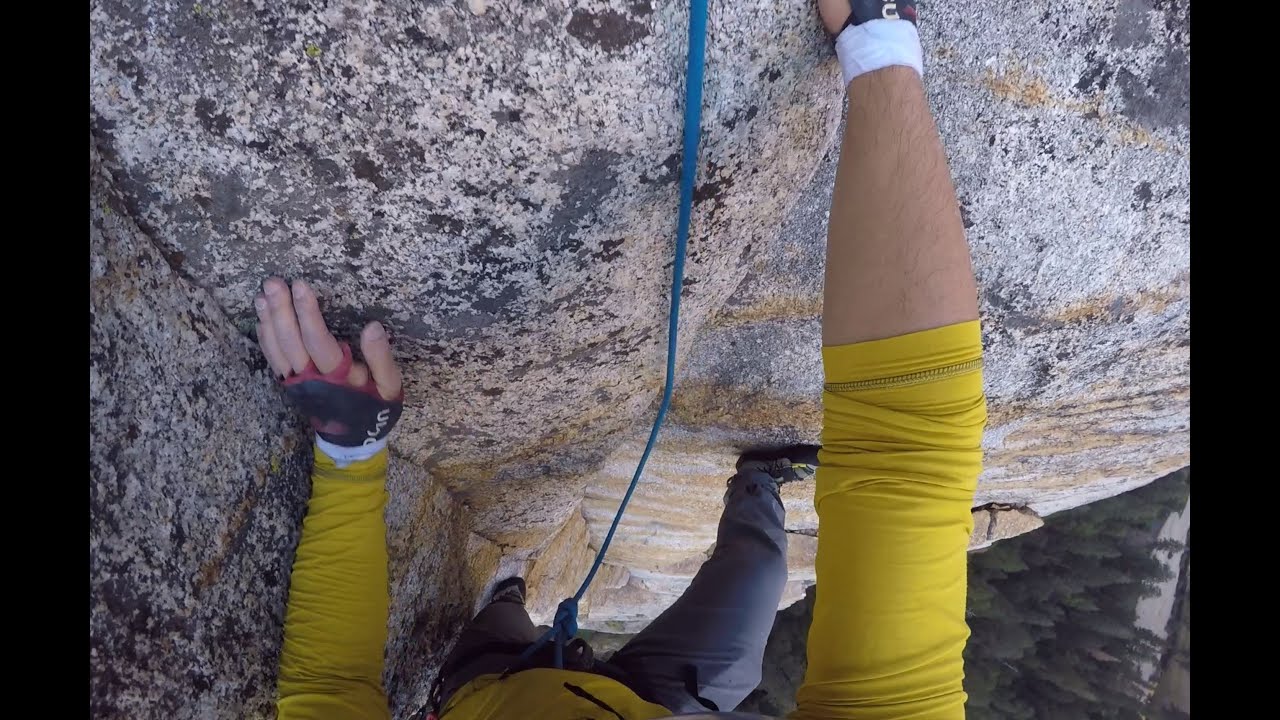 East Buttress of Middle Cathedral - Pitch 3-4 Linked