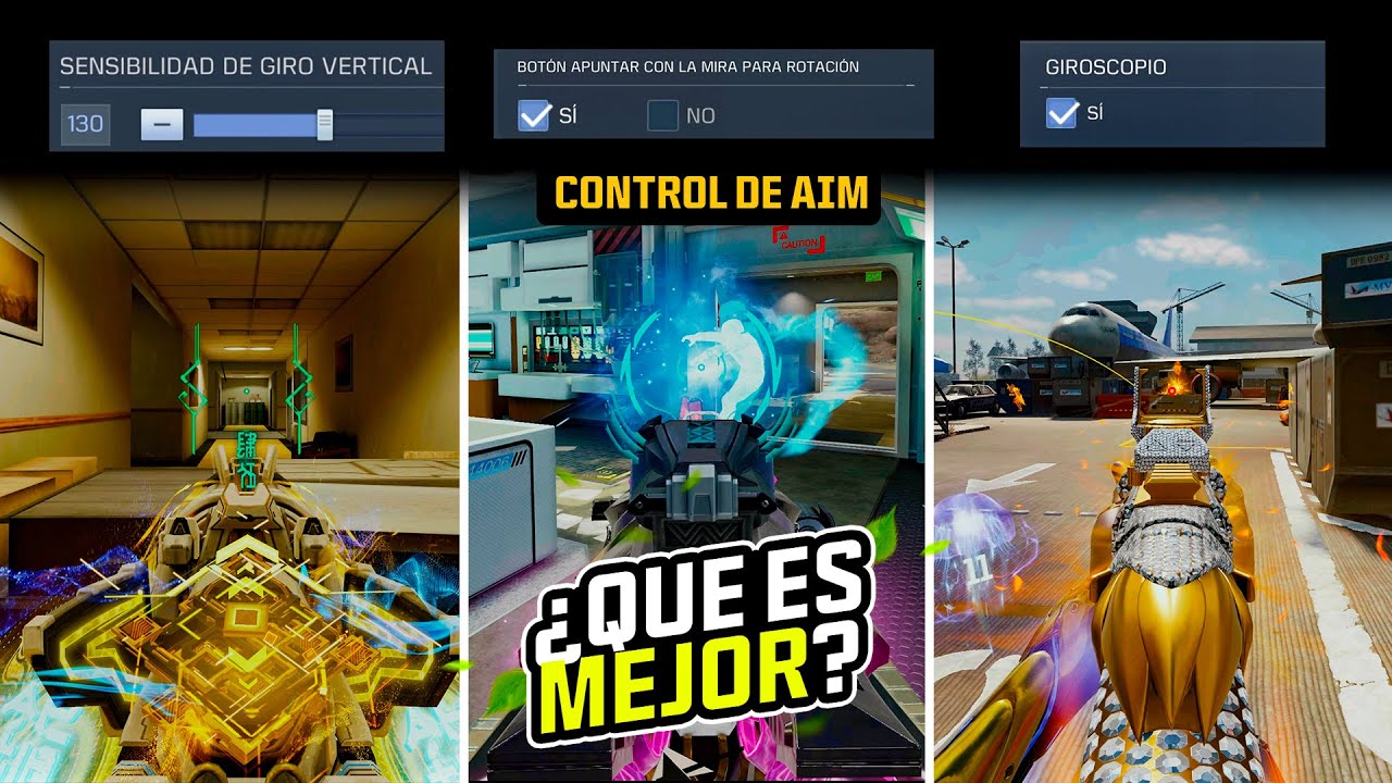¿Qué es mejor para controlar mejor tu AIM en COD: Mobile? (Sensibilidad vs Giroscopio vs Rotación)