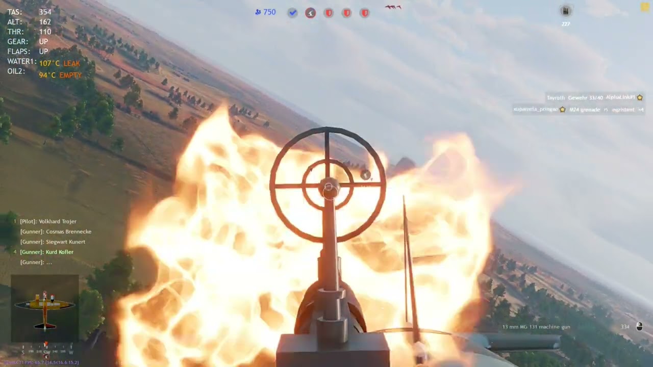 Ju 188 (rear gunner) vs P-38G-1 | Enlisted plane gameplay #enlisted #enlistedgameplay