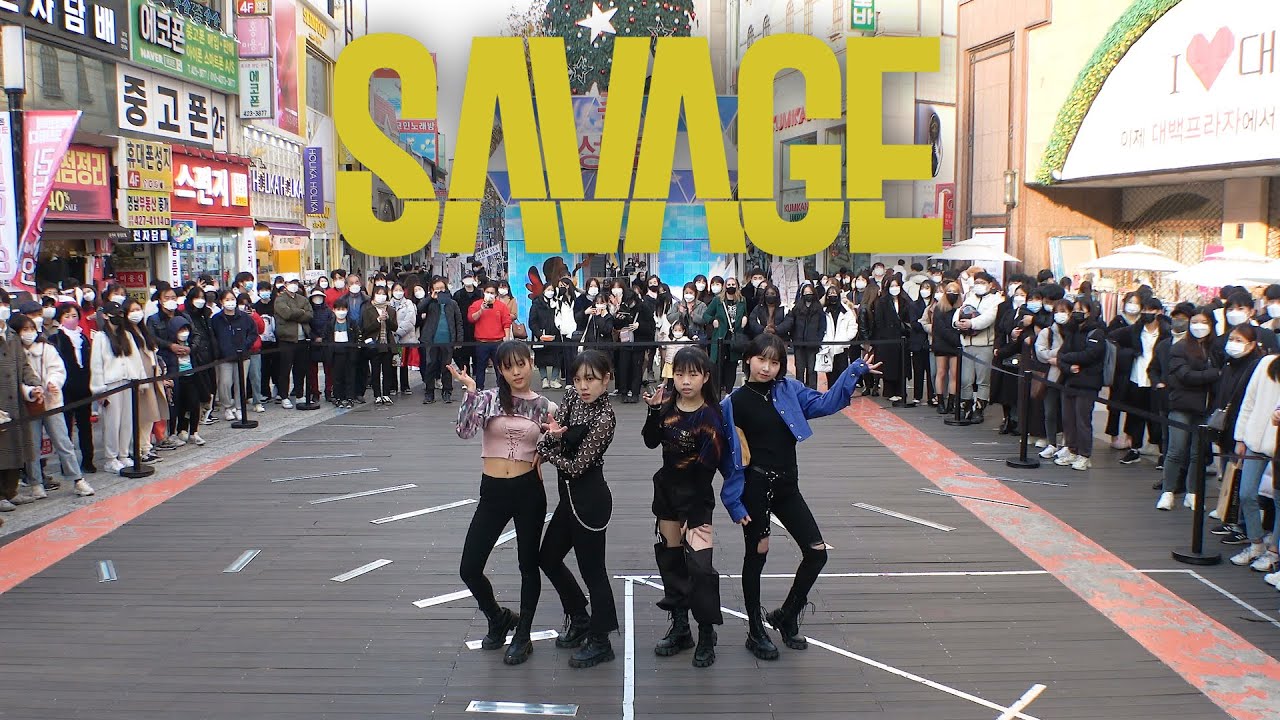 [짤킹] aespa(에스파) 'Savage' Dance Cover 커버댄스 @동성로│K-POP IN PUBLIC│BLACKDOOR 블랙도어 [대구댄스학원 053)423-7333]
