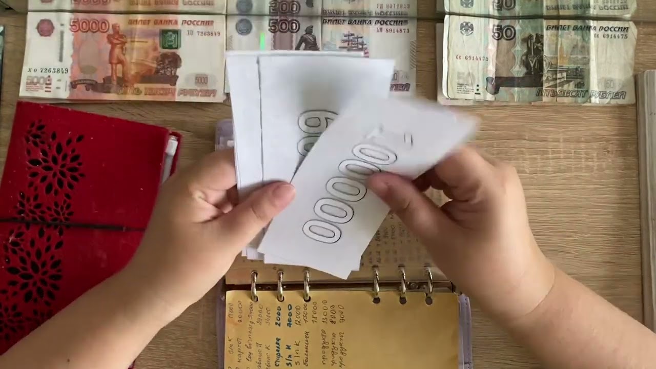 Распределение зарплаты мужа за июль #money #russia #cashstuffing #budgeting