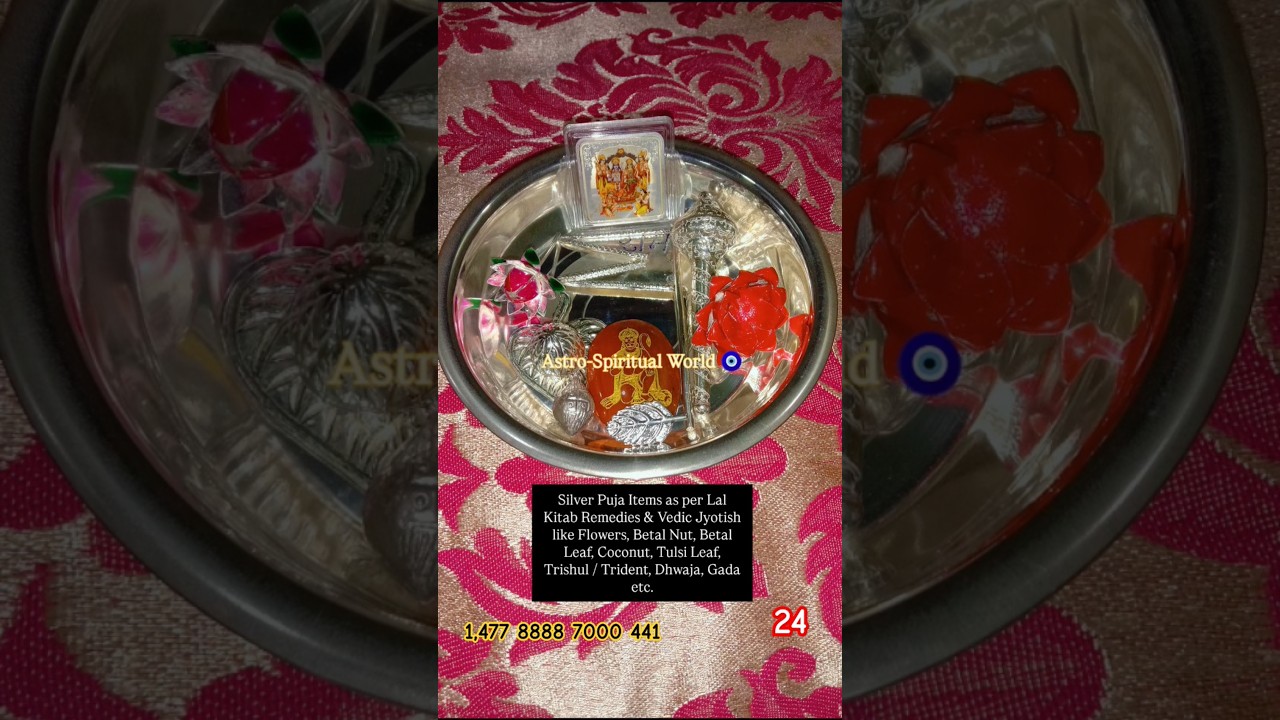 🪔Improve planets with Silver Puja Samagri📿