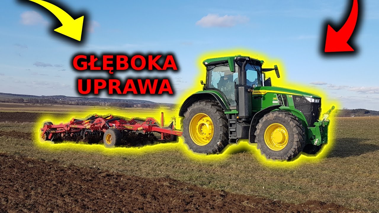 🔥UPRAWA BEZORKOWA🔥 NOWY NABYTEK JOHN DEERE 7R 250 & VADERSTAD CULTUS 420 🔥UR BOĆKOWSKI🔥