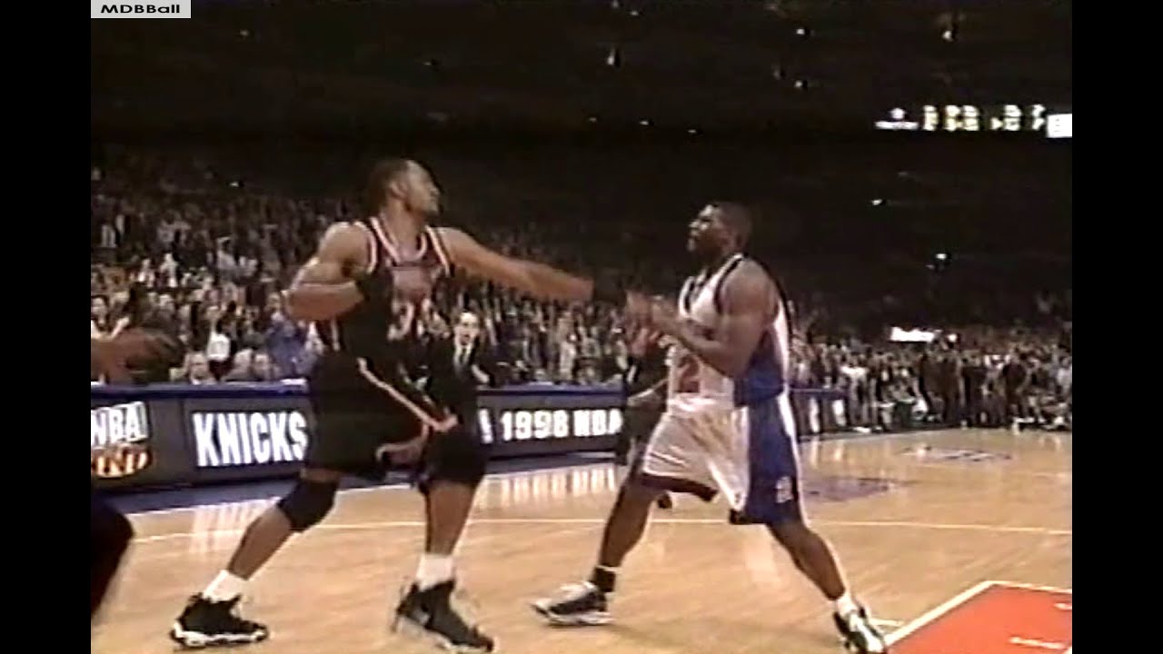 That Alonzo Mourning & Larry Johnson Brawl! 1998 NBA Playoffs