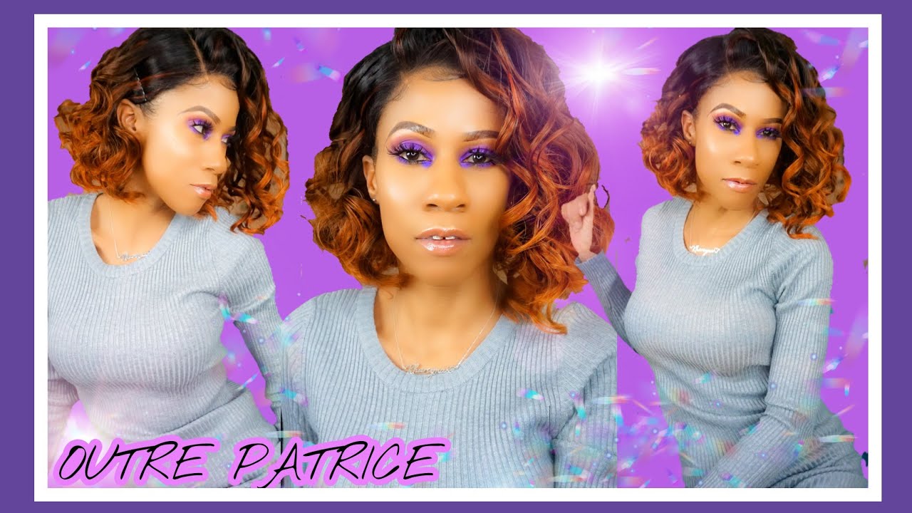 I Loves A Messy Curly Bob Maam! 🔥🔥 Outre Perfect Hairline 13x4/Patrice!
