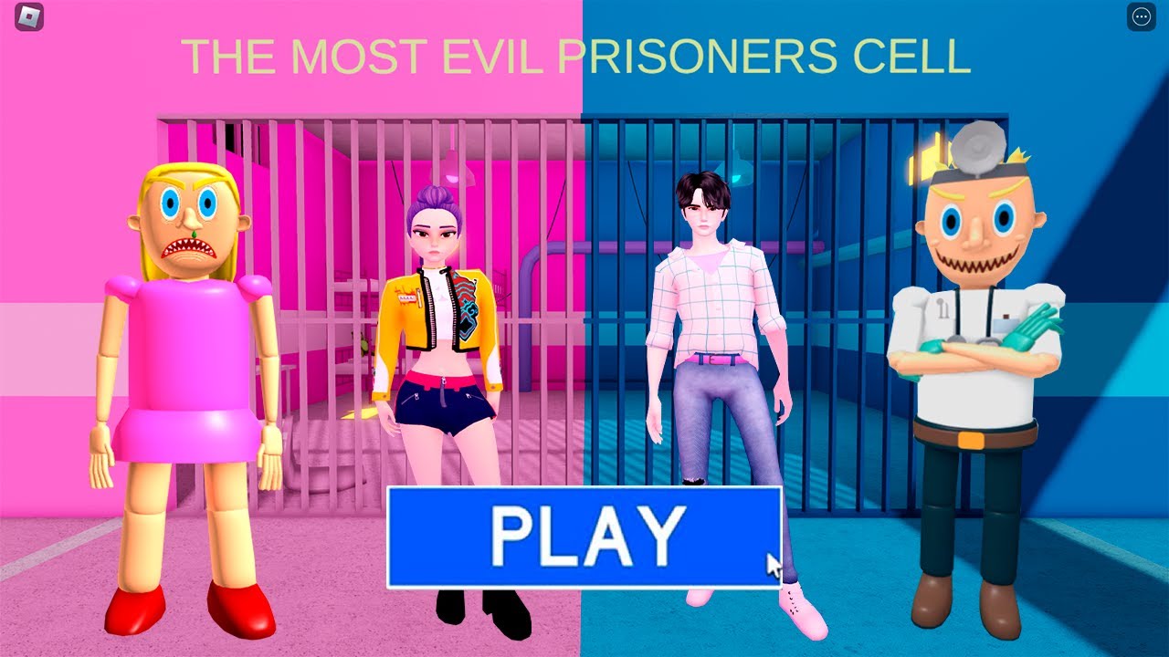BOYS VS GIRLS MOM AND RUMI VS EVIL DOCTOR AND JINU? OBBY ROBLOX #roblox #obby