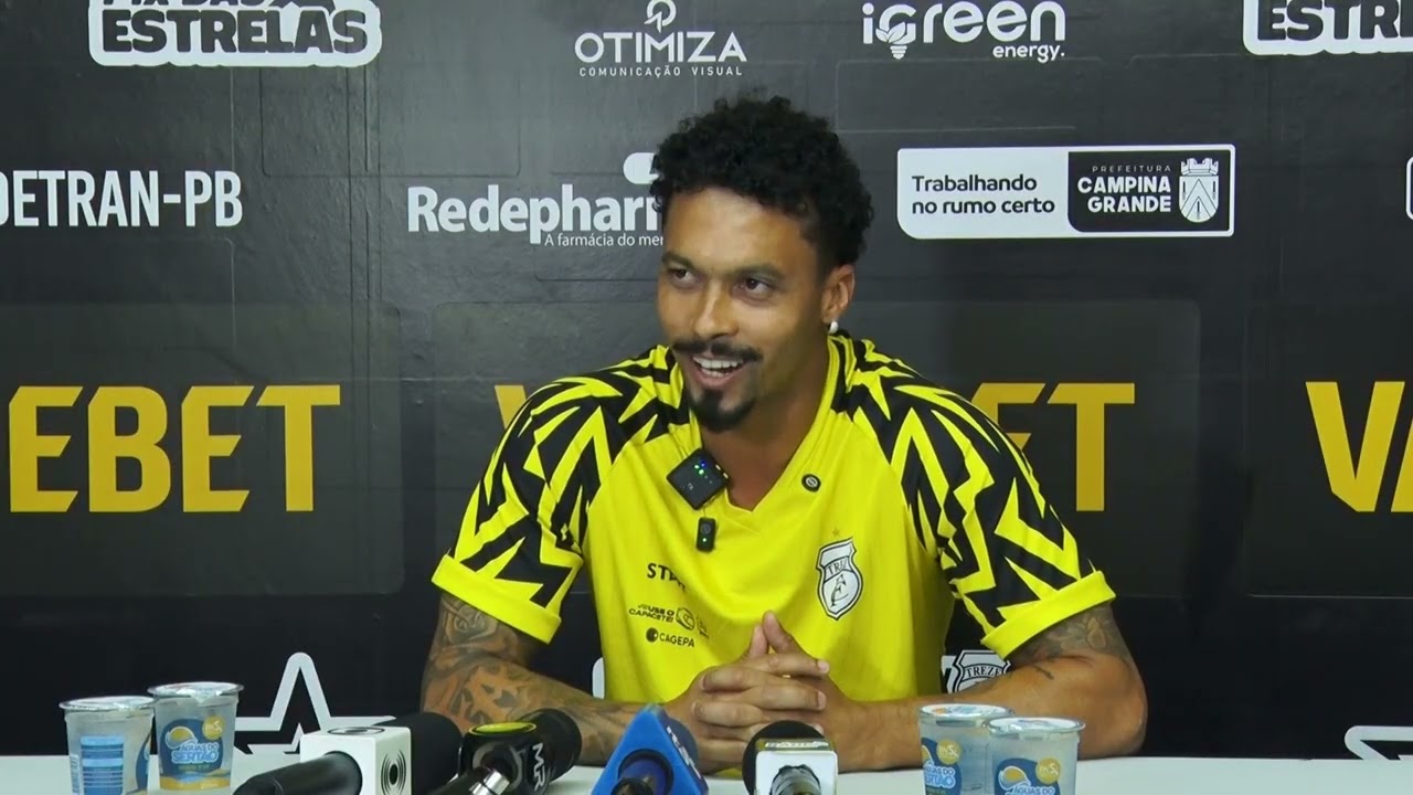 TREZE APRESENTA LATERAL-ESQUERDO FERNANDINHO E ZAGUEIRO VITAL