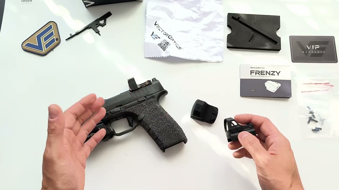 Vector optics new Frenzy-S red dots unboxing.