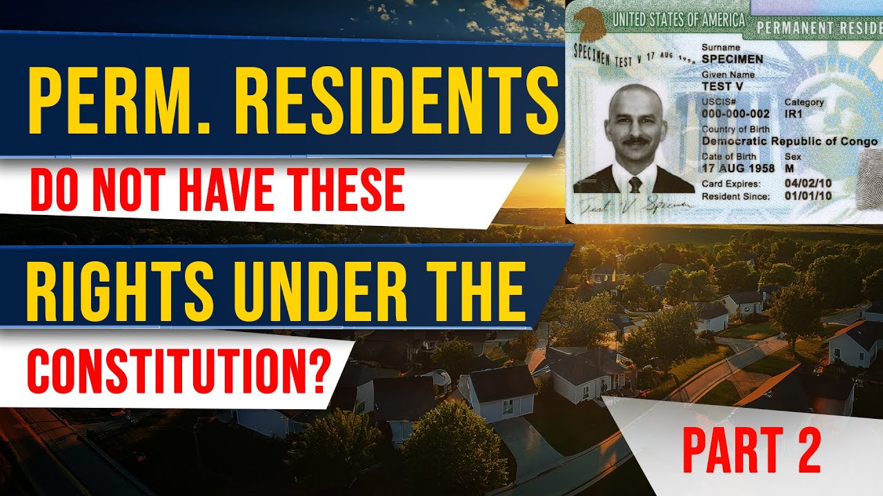 🛑 Permanent Residents CAN'T do These Things!