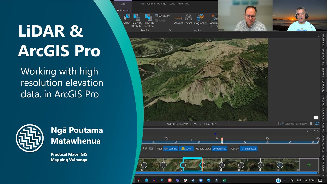 Using LiDAR and ArcGIS Pro - Geospatial Tools and data