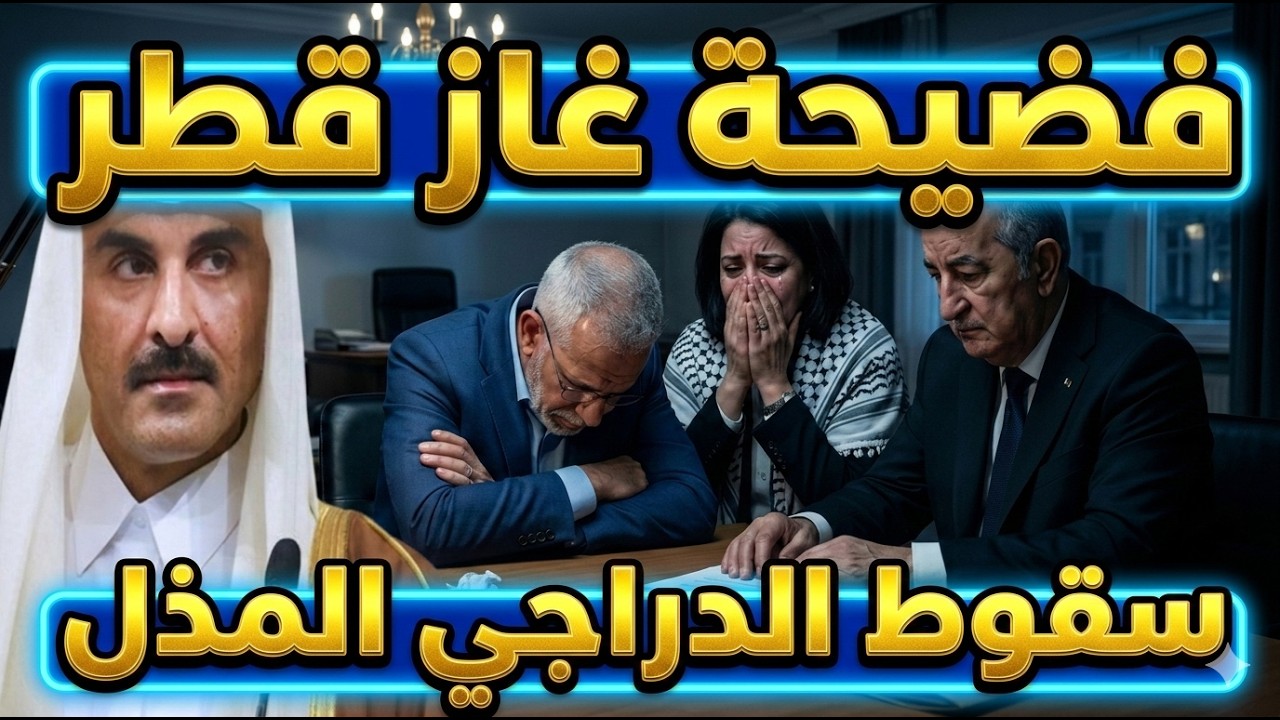 زلزال غاز قطر، سقوط الدراجي المذل