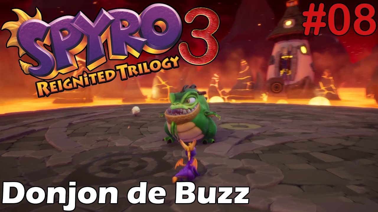 Spyro 3 - Reignited Trilogy - Donjon de Buzz 100%