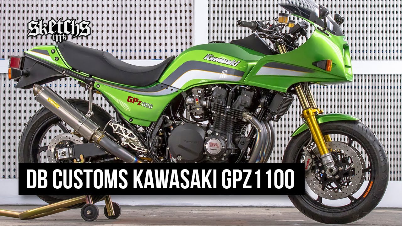 INSANE Kawasaki GPZ1100 Restomod - Behind the Scenes Photoshoot