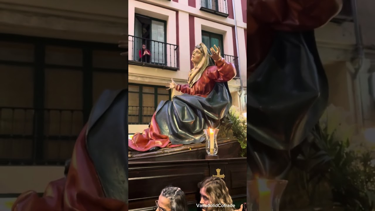 Traslado de la Virgen de la Vera Cruz hasta la catedral,previo a su coronación canónica