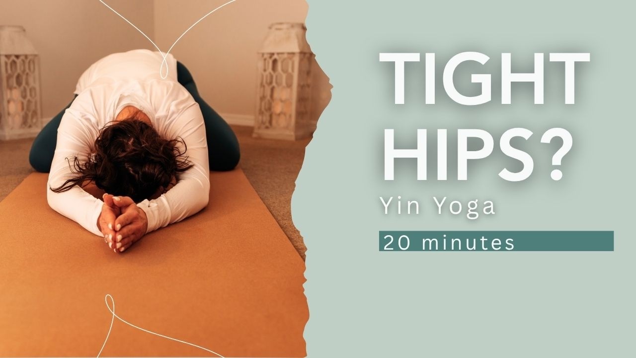 Release Tight Hips & Lower Back | 20 Min Yin Yoga for the Psoas #yinyoga #soreback #psoas