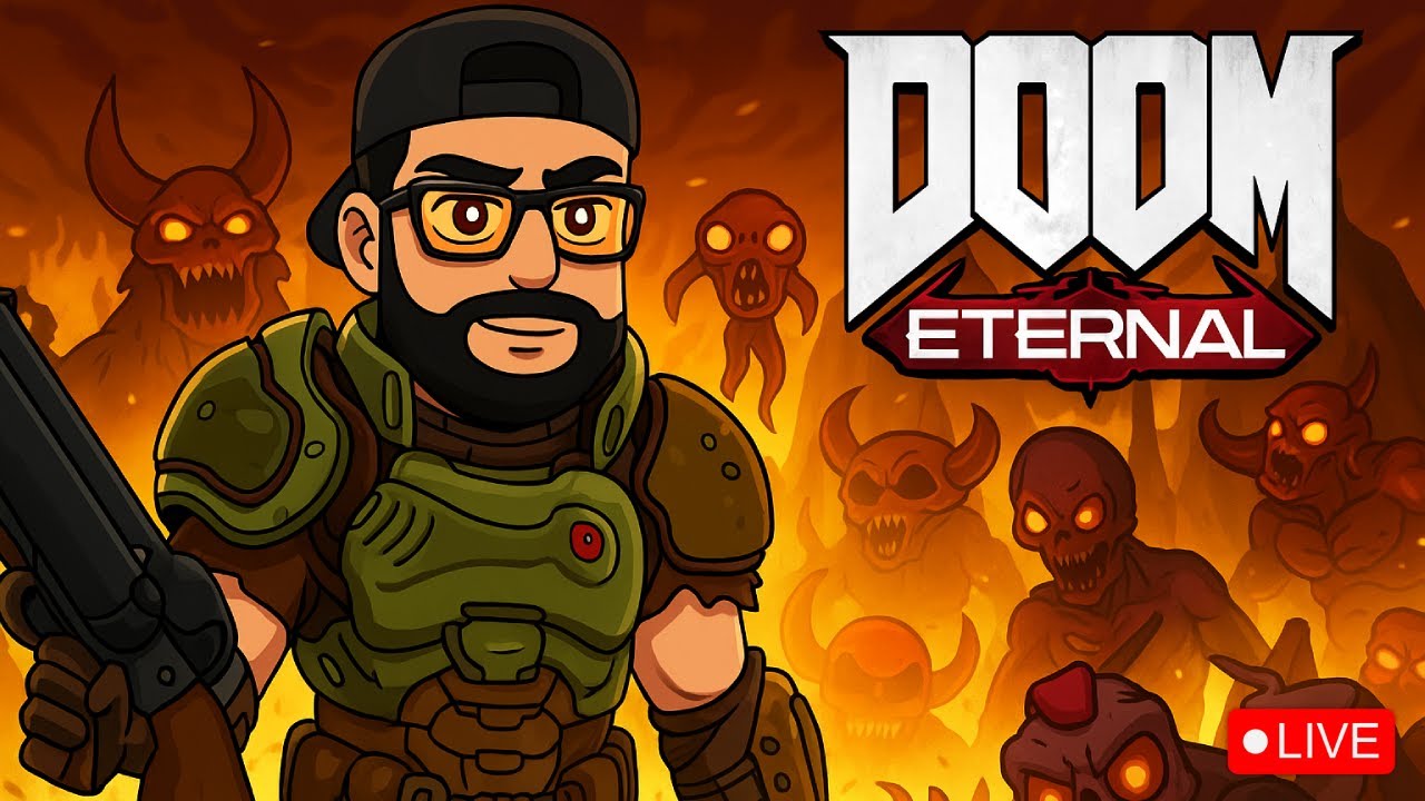 DOOM Eternal First Play through. GET IN HERE NOW !!!!
