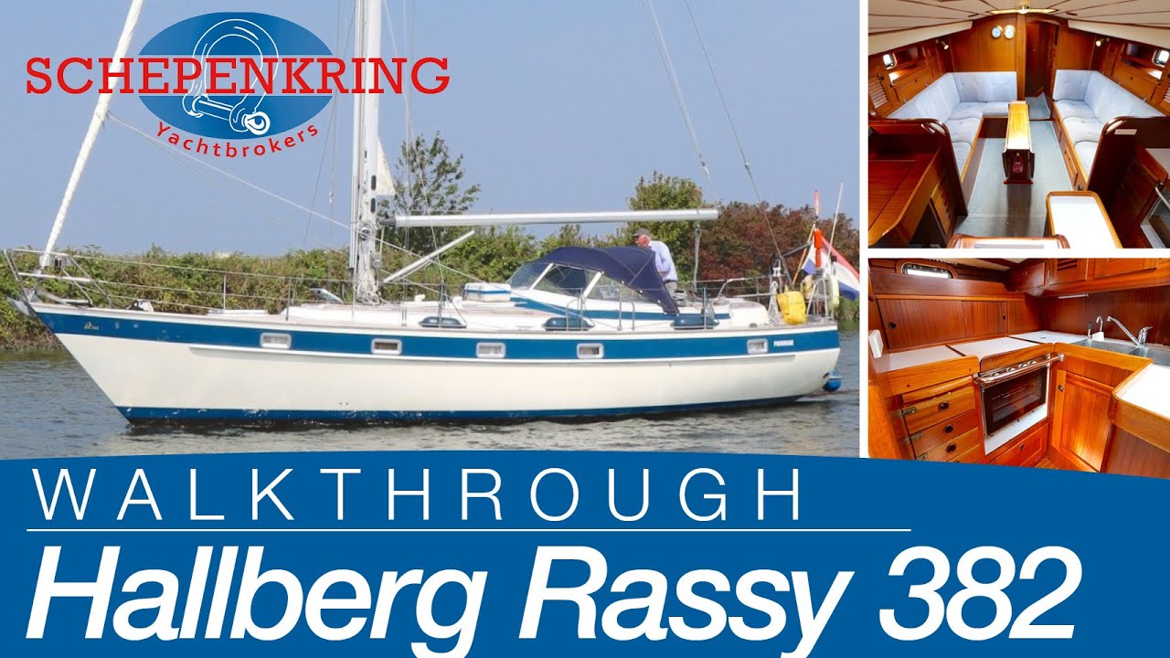 Hallberg Rassy 382 for sale | Yacht Walkthrough | @ Schepenkring Lelystad | 4K